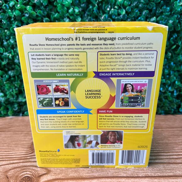Rosetta Stone Spanish Latin America LVL 2 Homeschool Foreign Language W/ Headset - Picture 2 of 8